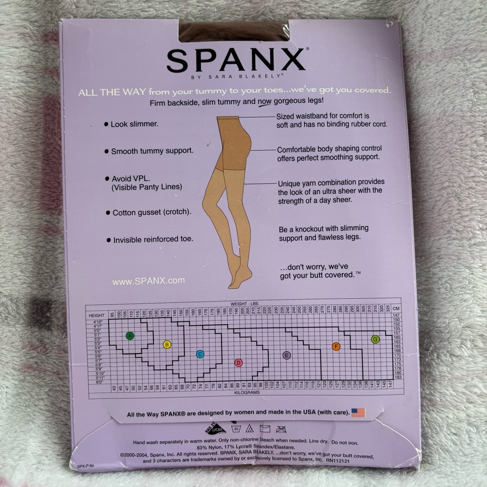 SPANX All The Way Full Length Hose in cocoa - Picture 2 of 2